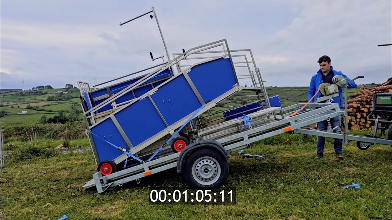Cotter Crate Sheep + Lamb Handler Trailer Option - Small Trailer