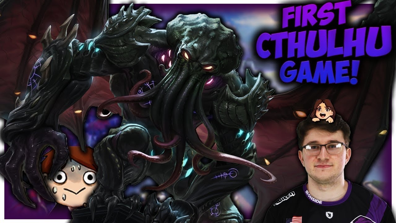 MY FIRST CTHULHU SOLO GAME EVER!! HE'S SO AWESOME