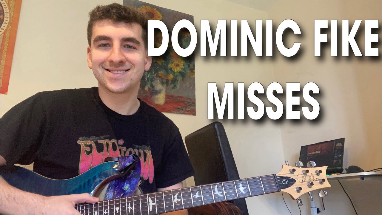 Dominic Fike “misses” Guitar Lesson + Tutorial
