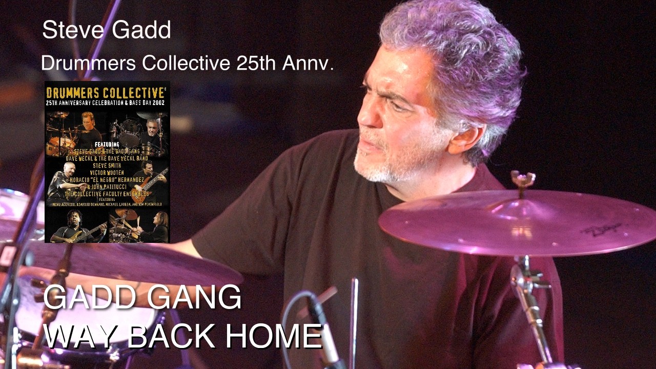 Steve Gadd & The Gadd Gang perform Way Back Home & Sound check footage