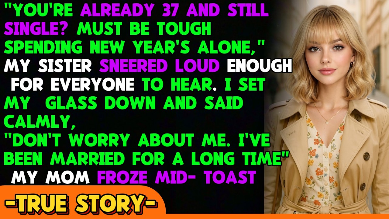 My Sister Sneered, “You’re Already 37 And Still Single? Must Be Tough Spending New Year’s Alone…”