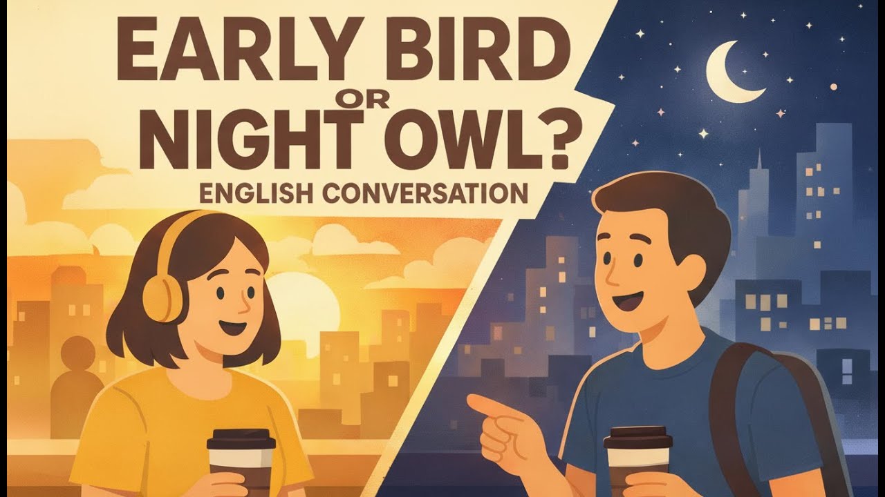 Are You a Morning Person or a Night Owl? | English Conversation Practice | Speak English with Raksha
