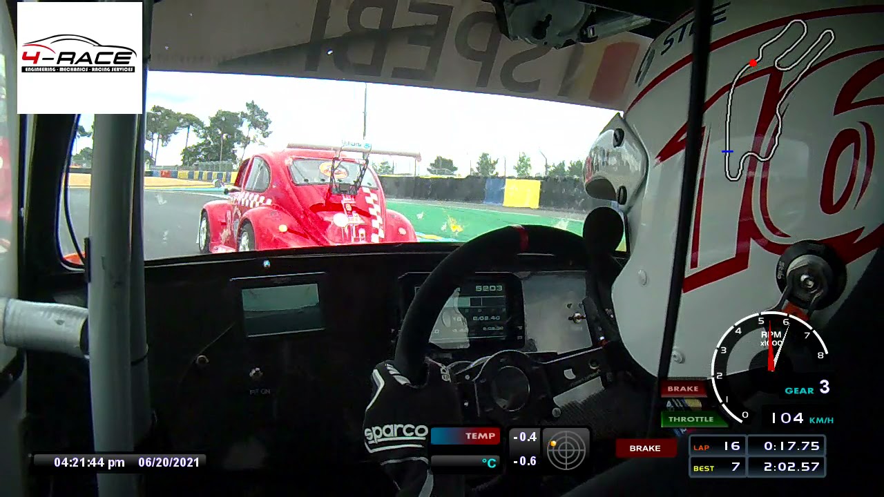8H du MANS FUN CUP 2021 - Team TAHA 454