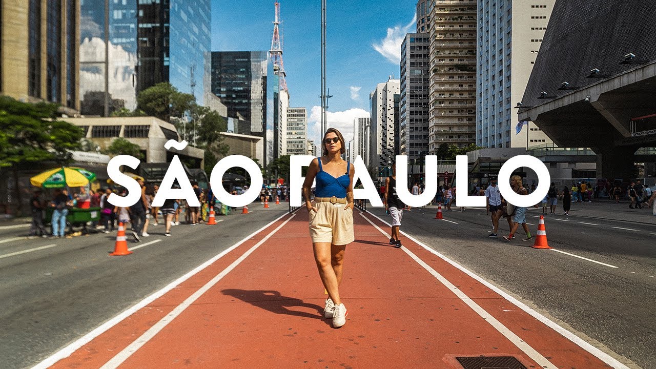 AVENIDA PAULISTA no domingo, a alma de SÃO PAULO