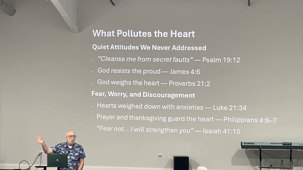 A CLEAN HEART BEFORE GOD