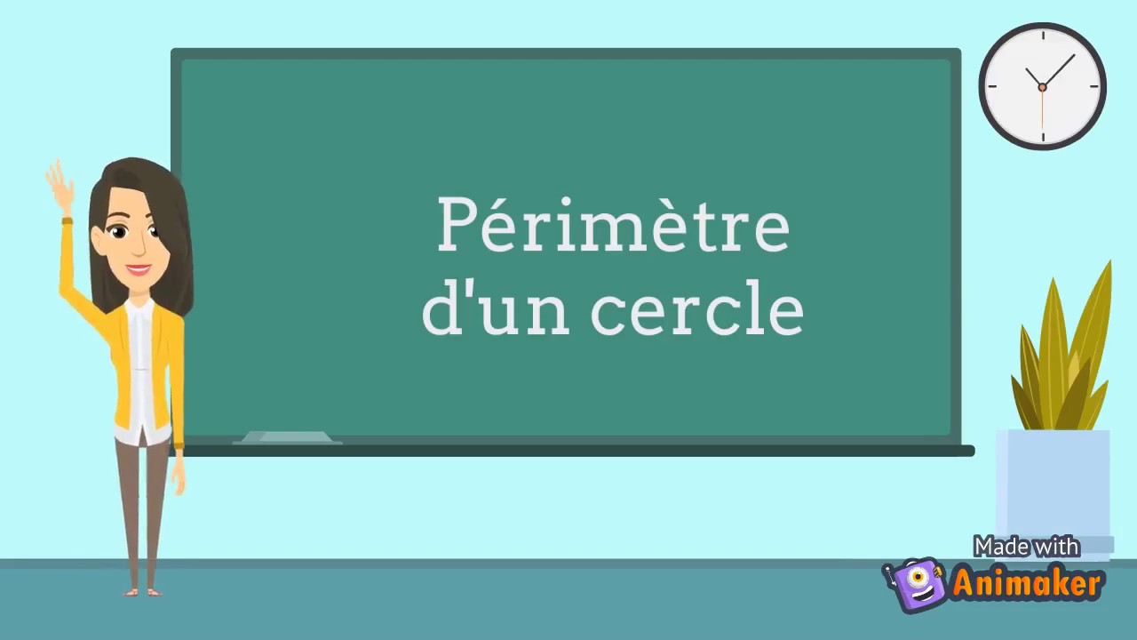 Périmètre d'un cercle