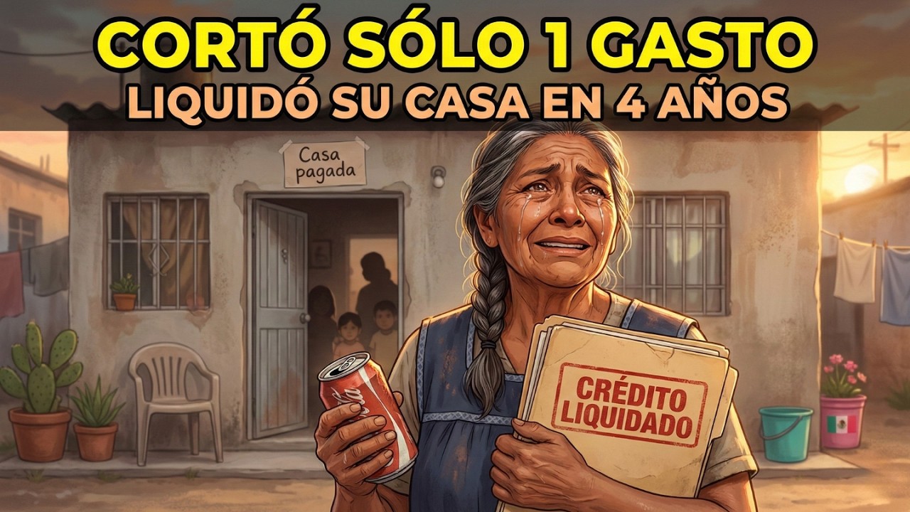 Cómo una TRABAJADORA DEL HOGAR usó el Corte de 1 Gasto y LIQUIDÓ su Crédito de Casa en 4 Años