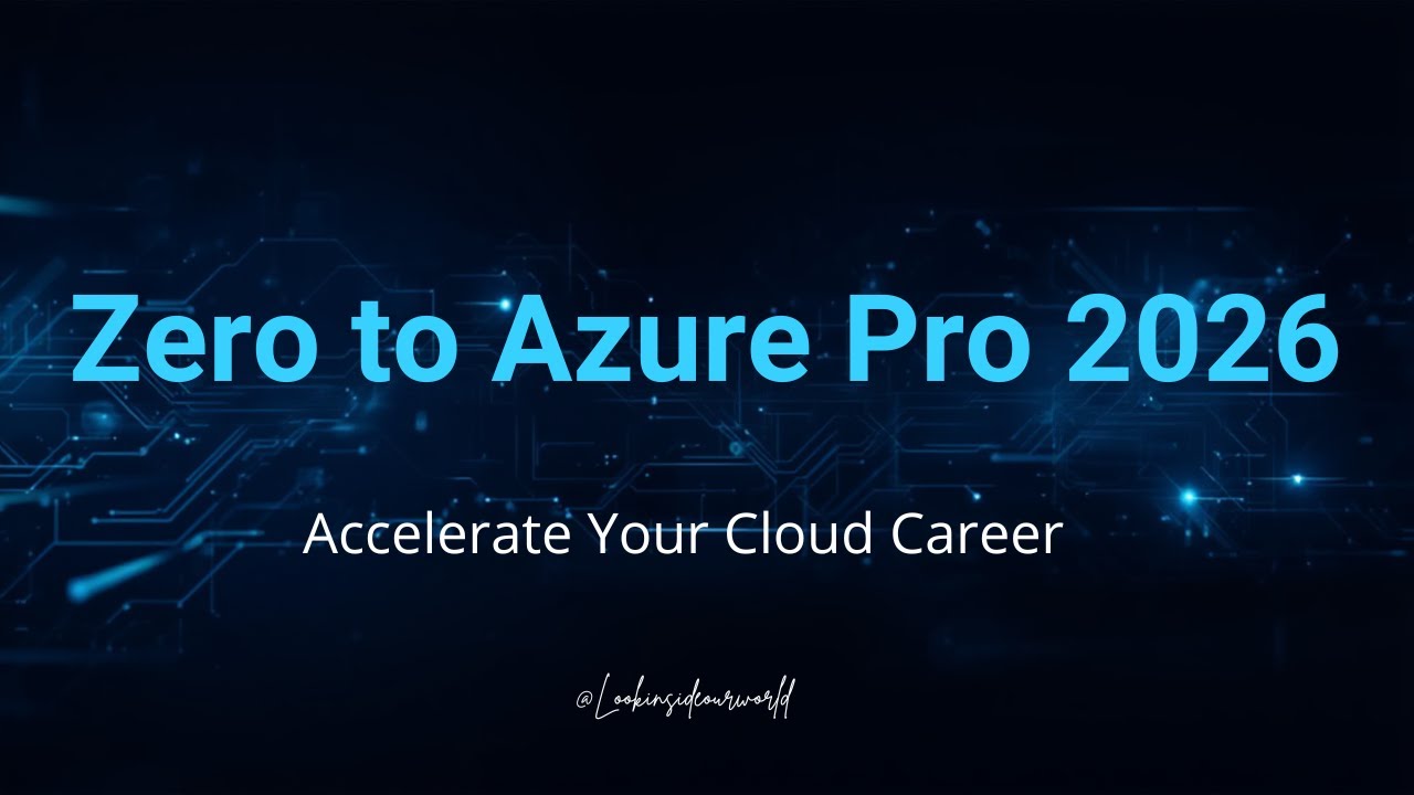 EP 01:   Azure Portal Quick Start — Your First Cloud Step || Microsoft Azure Full Course 2026