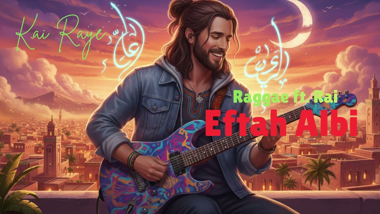 Kai Raye - Eftah Albi - (Official Music Video) - Reggae ft. Rai - KSA - UAE - Egypt - Kuwait - Iraq.