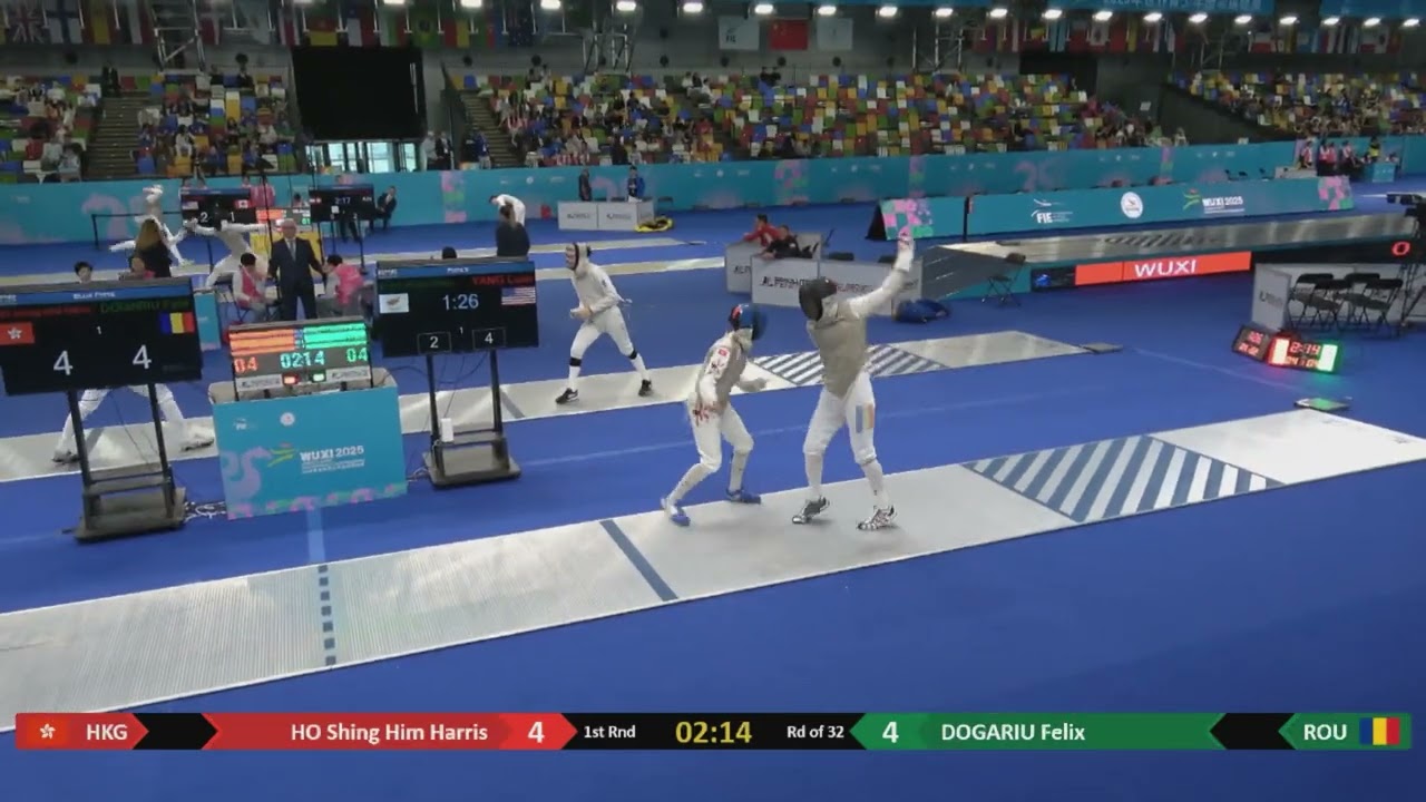Wuxi Worlds 2025 CMF - L32 - Harris Ho HKG v Felix Dogariu ROU