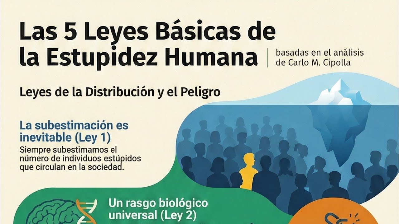 Las leyes básicas de la estupidez humana. Carlo M. Cipolla