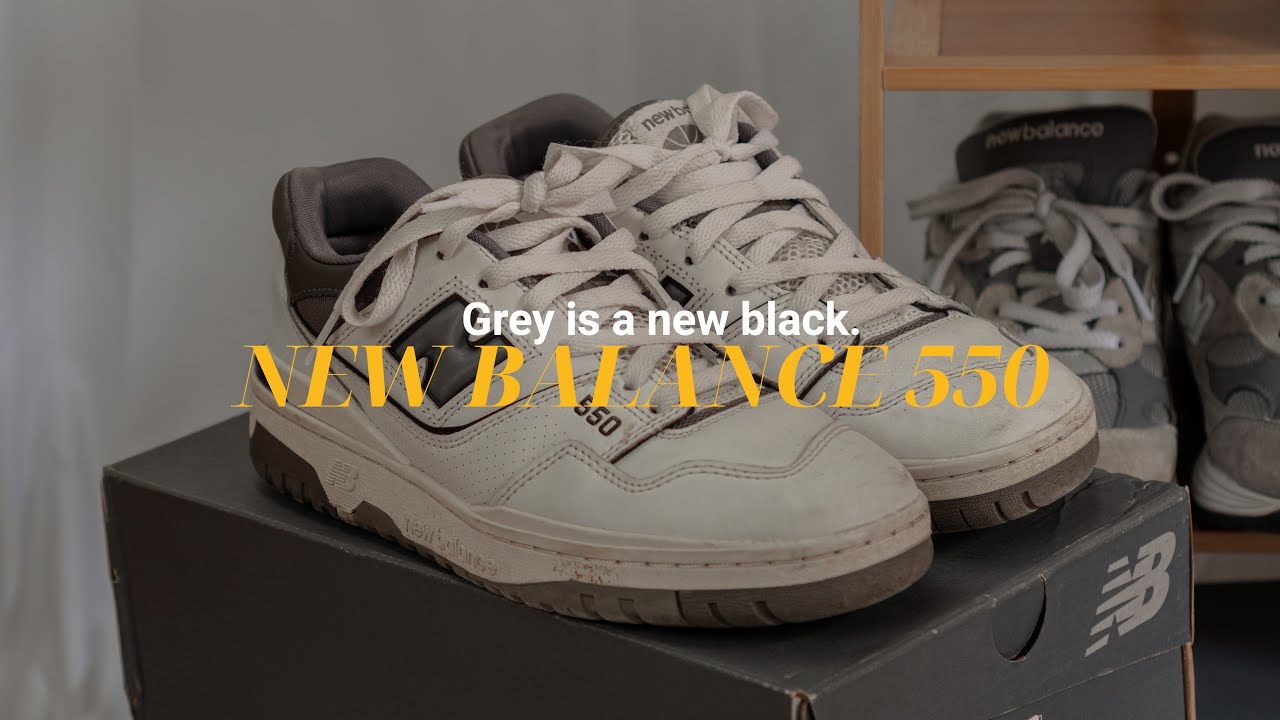 [REVIEW] NEW BALANCE 550 GREY - Ngomongin sepatu HYPE, Sizing, dan Collabs Aime Leon Dore!