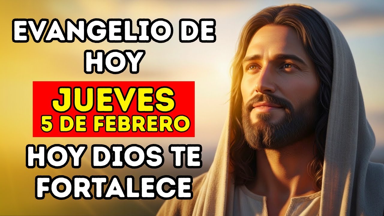Evangelio de Hoy Jueves 5 de Febrero Oración de la Mañana para Iniciar el Día con Dios y Recibir Paz