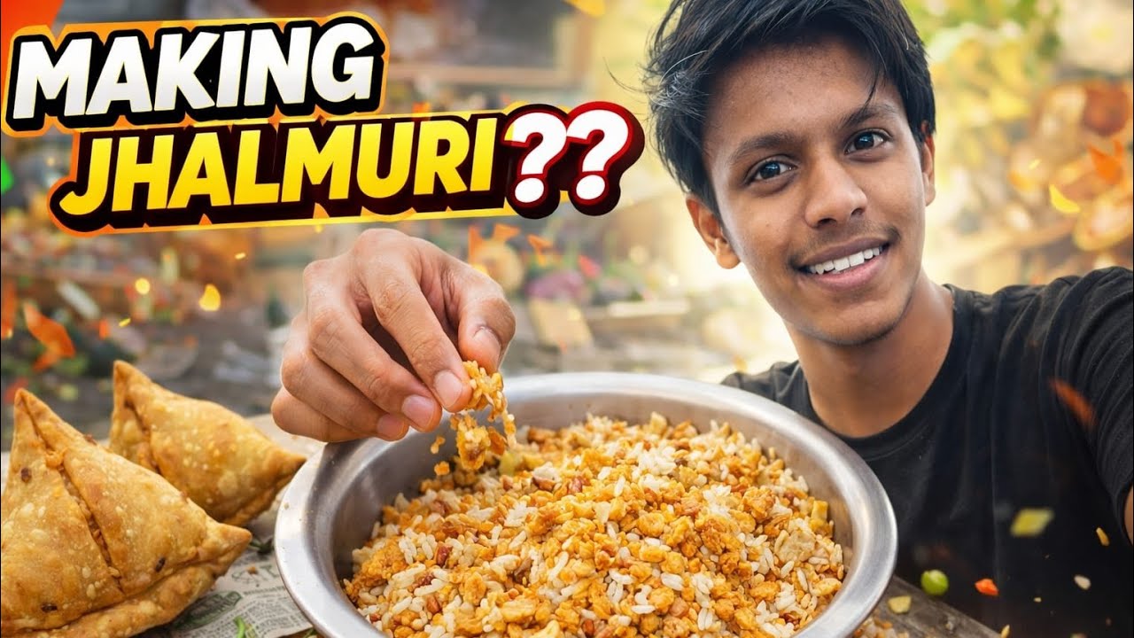 Samosa + Jhalmuri Combo 😋 | Street Food Love ❤️ #viral #vlogs #trendingvlog #viralvlogs #dailyvlog 