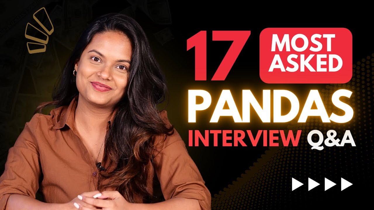 17 Most Asked Pandas Interview Questions & Answers | Python Pandas Interview Questions