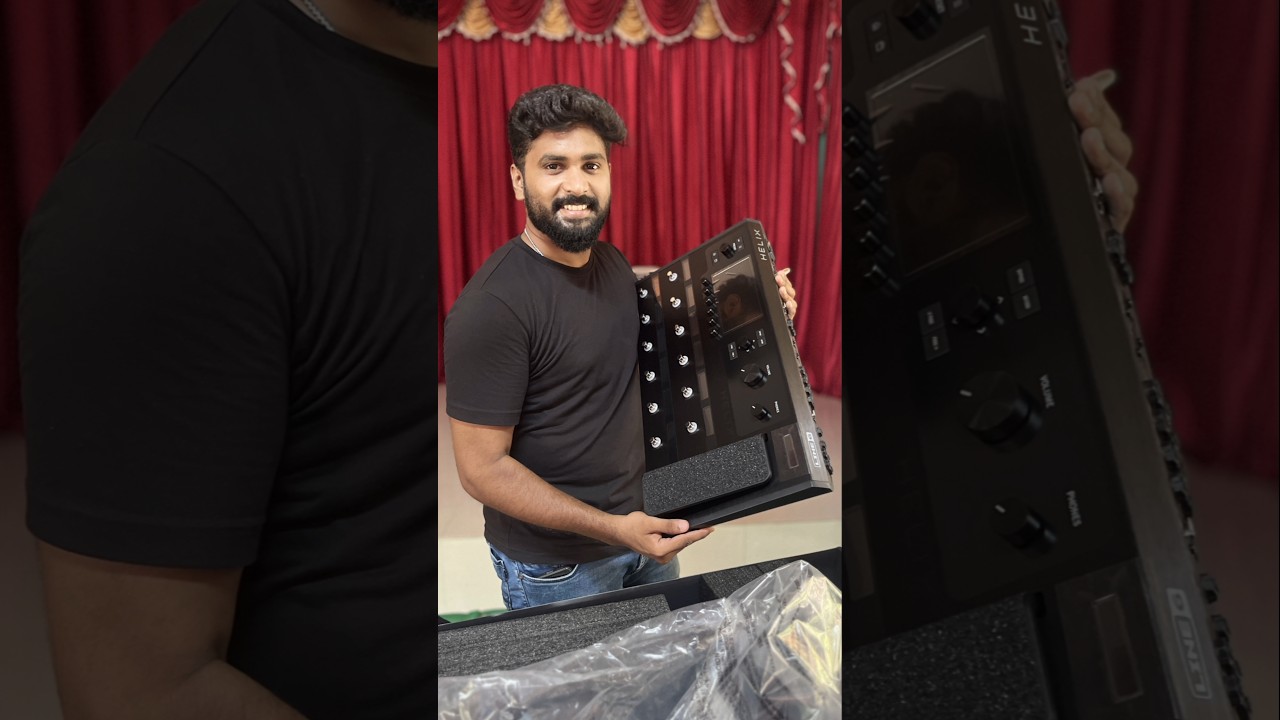 Unboxing Helix Floor | Glory to God | #line6 #helix #helixfloor  #anilvepuganti #dreamcometrue