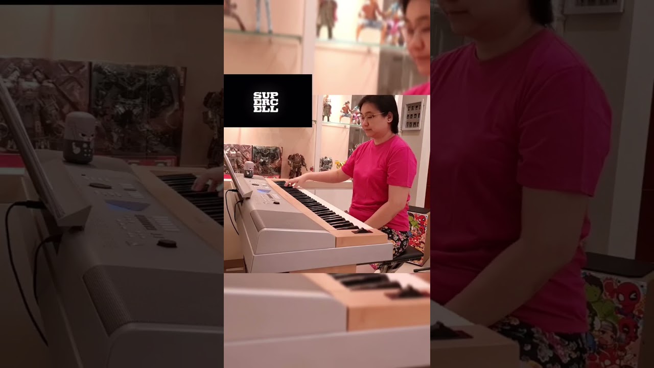 Clash of Clans opening Theme #cover #piano#clashofclans #music