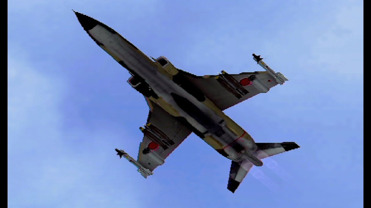 PS2 エアロダンシング4  航空自衛隊 三菱 F-1  爆撃・射撃訓練