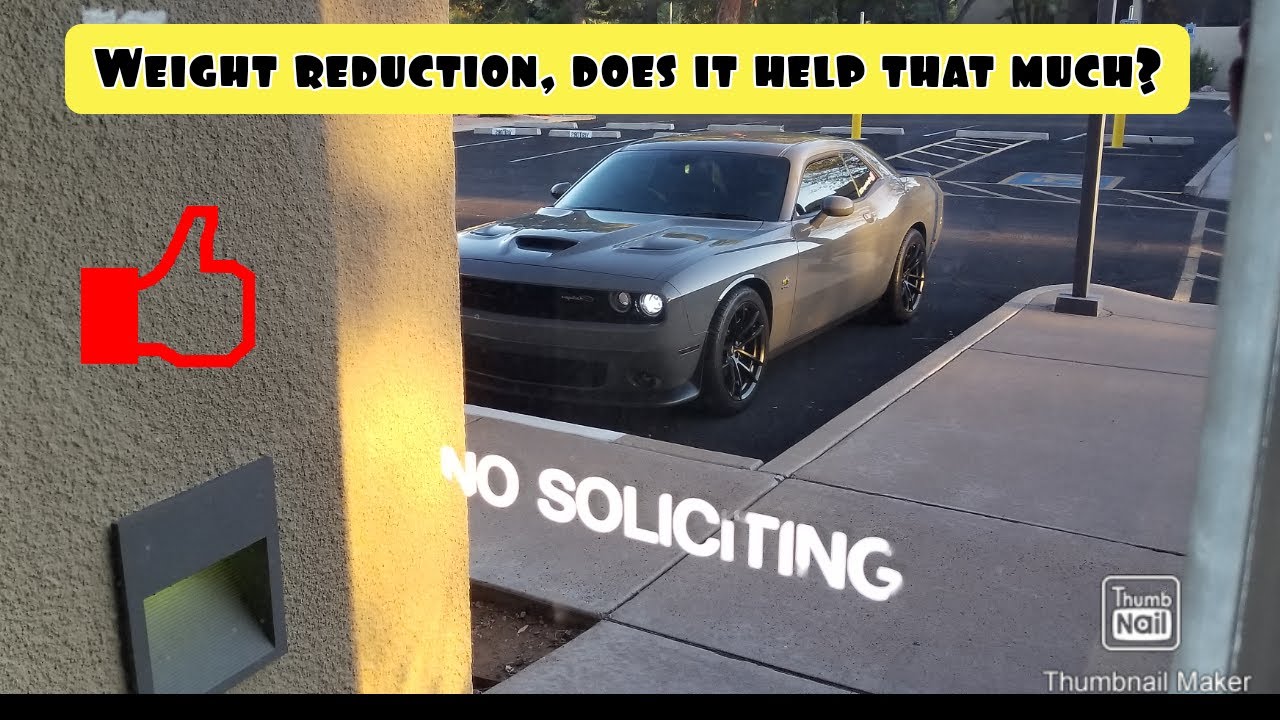 2019 Dodge Challenger 1320 (Weight Reduction)