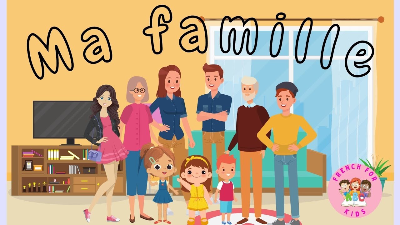 vocabulaire : les membres de la famille/ French family members
