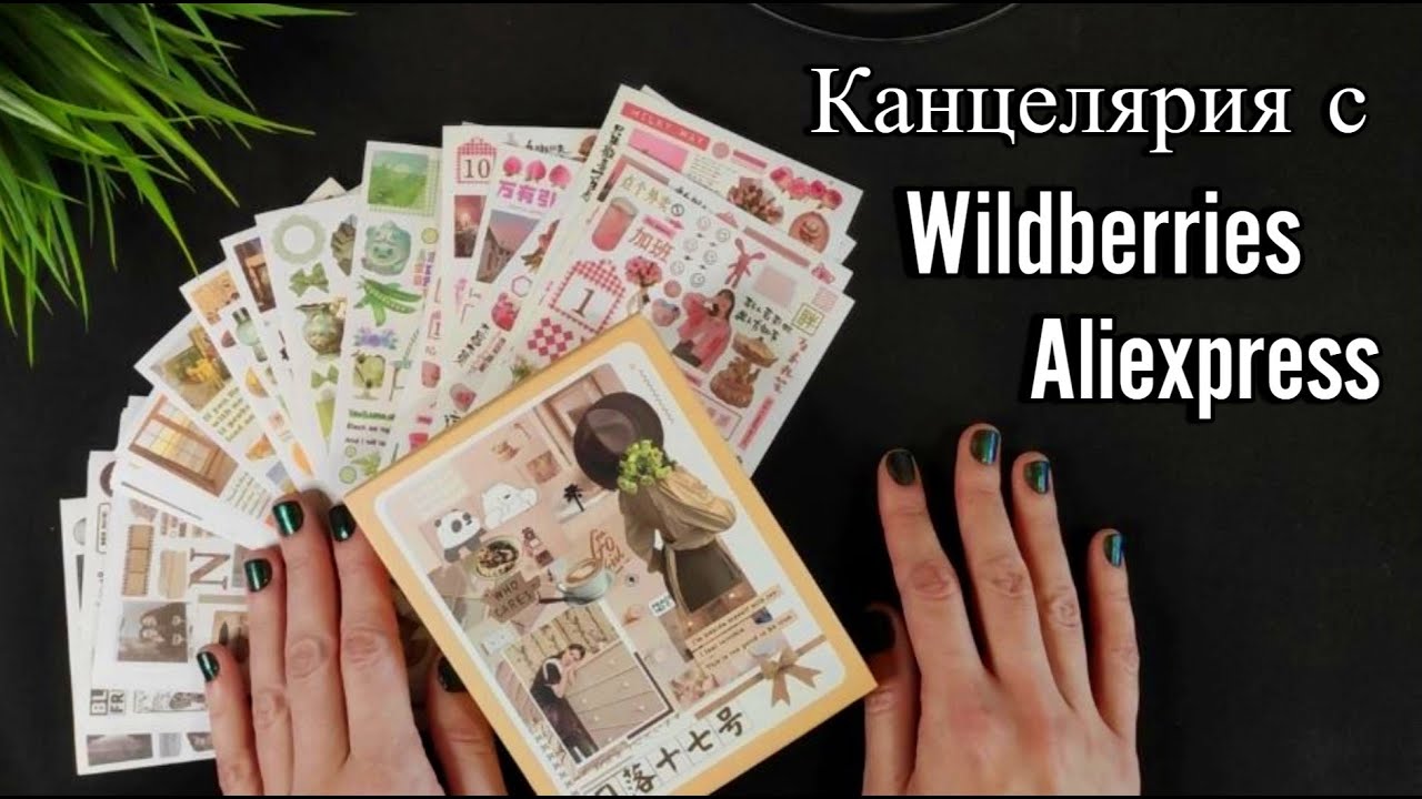 Распаковка и обзор канцелярии с AliExpress и Wildberries