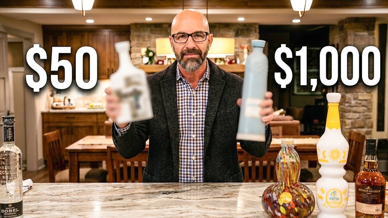 Tasting $50 vs. $1,000 Tequila (Blanco to Extra Añejo)