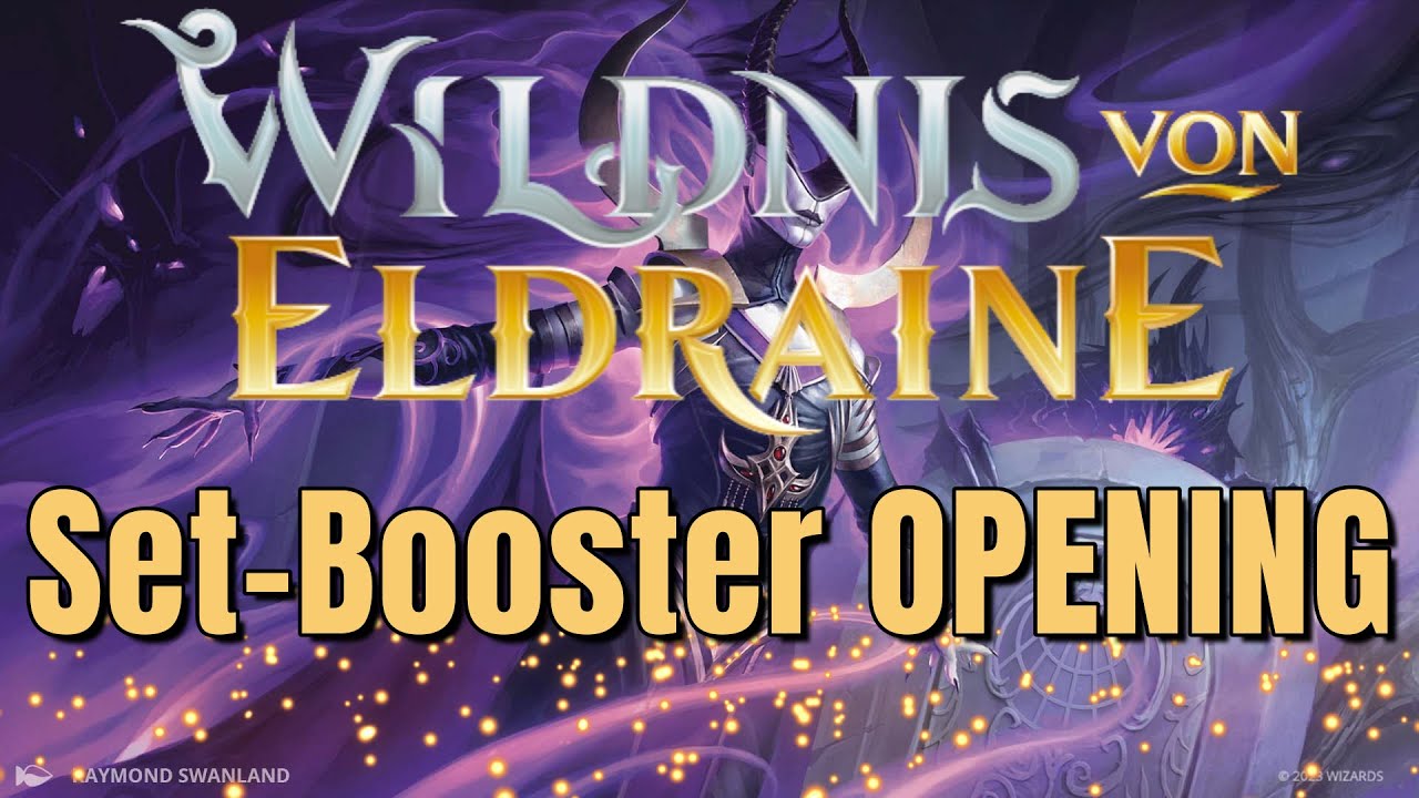 Wildnis von Eldraine Set Booster Display Opening Deutsch - Rohrbin