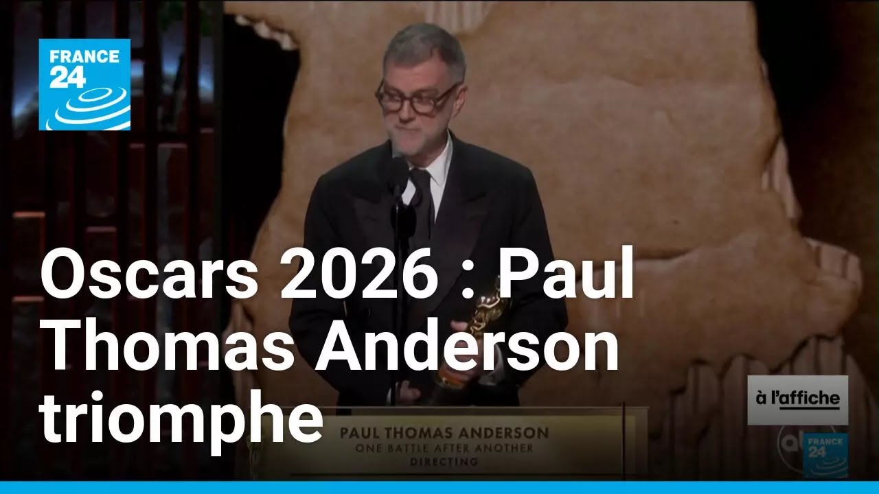Oscars 2026 : Michael B. Jordan couronné, Paul Thomas Anderson triomphe • FRANCE 24