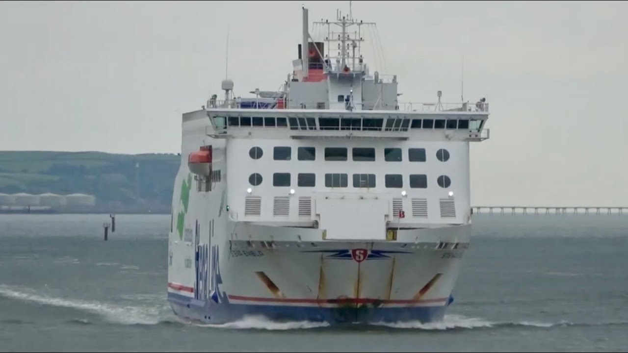 MV Stena Embla Arrives at Belfast, 26/6/25