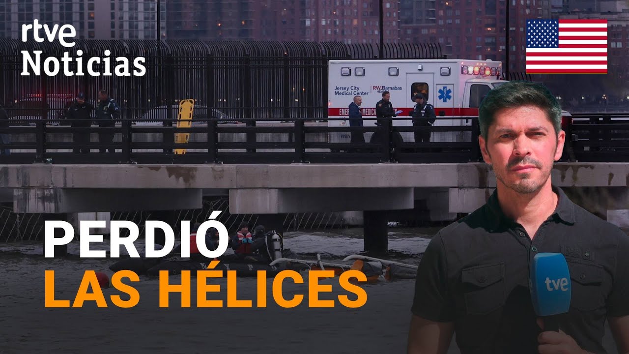 EE.UU. -ACCIDENTE: MUEREN 5 ESPAÑOLES DE UNA FAMILIA al CAER su HELICÓPTERO en NUEVA YORK | RTVE