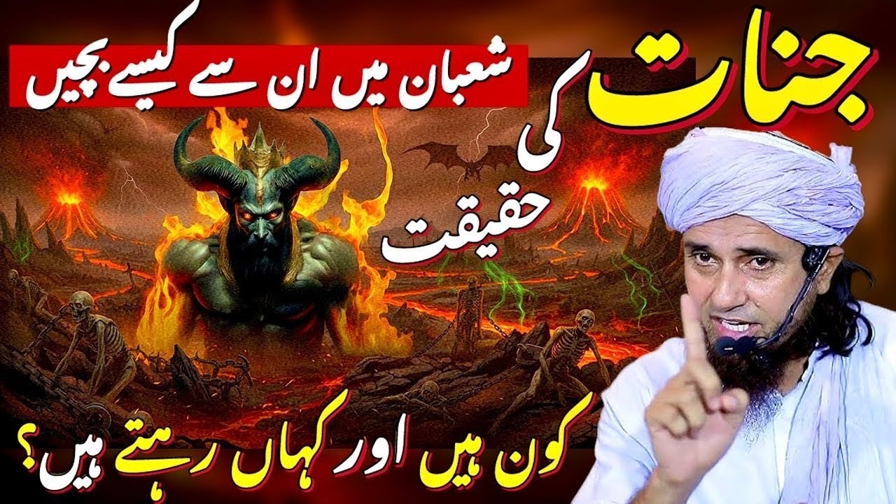 Jinnat Kon Hain Aur Kahan Rehte Hain? |😈 Mah-e-Shaban Mein Hifazat Ka Tarika | Mufti Tariq Masood