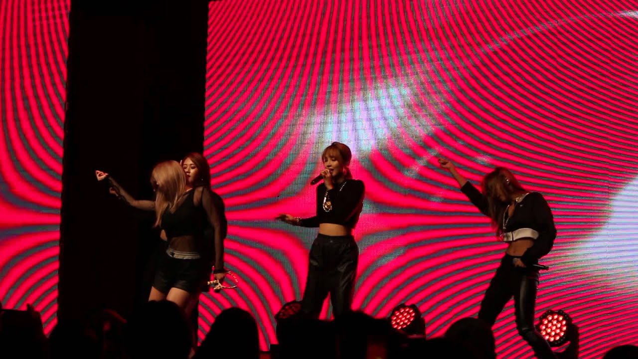150919 포미닛 공식팬미팅 huh(허) 무대영상