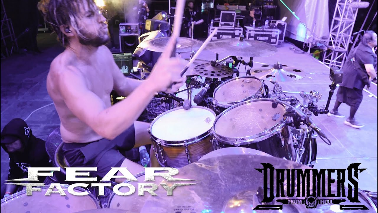 FEAR FACTORY-Demanufacture. Pete Webber. Live at  @BrutalAssaultOFFICIAL  2025 (Drum Cam)