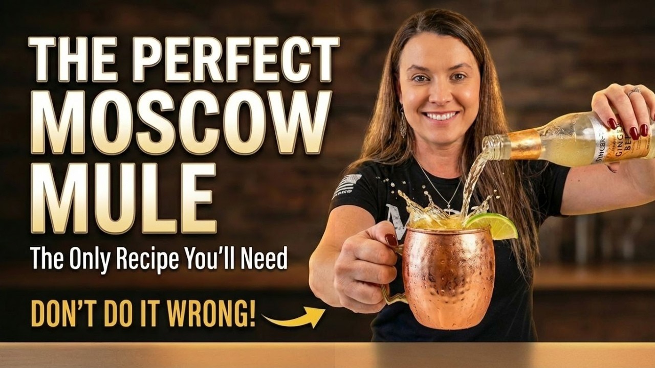 The CLASSIC Moscow Mule Cocktail Recipe | HOW TO MAKE