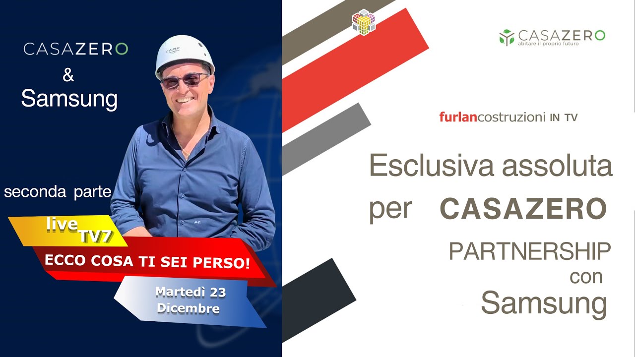 Furlan costruzioni_ diretta su TV/Pompa di calore Samsung _ seconda parte