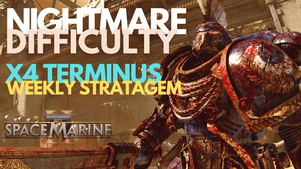 PYREBLASTER BOSS MELTING BUILD / NIGHTMARE DIFFICULT #spacemarine2 #warhammer40k #astartes #aura 