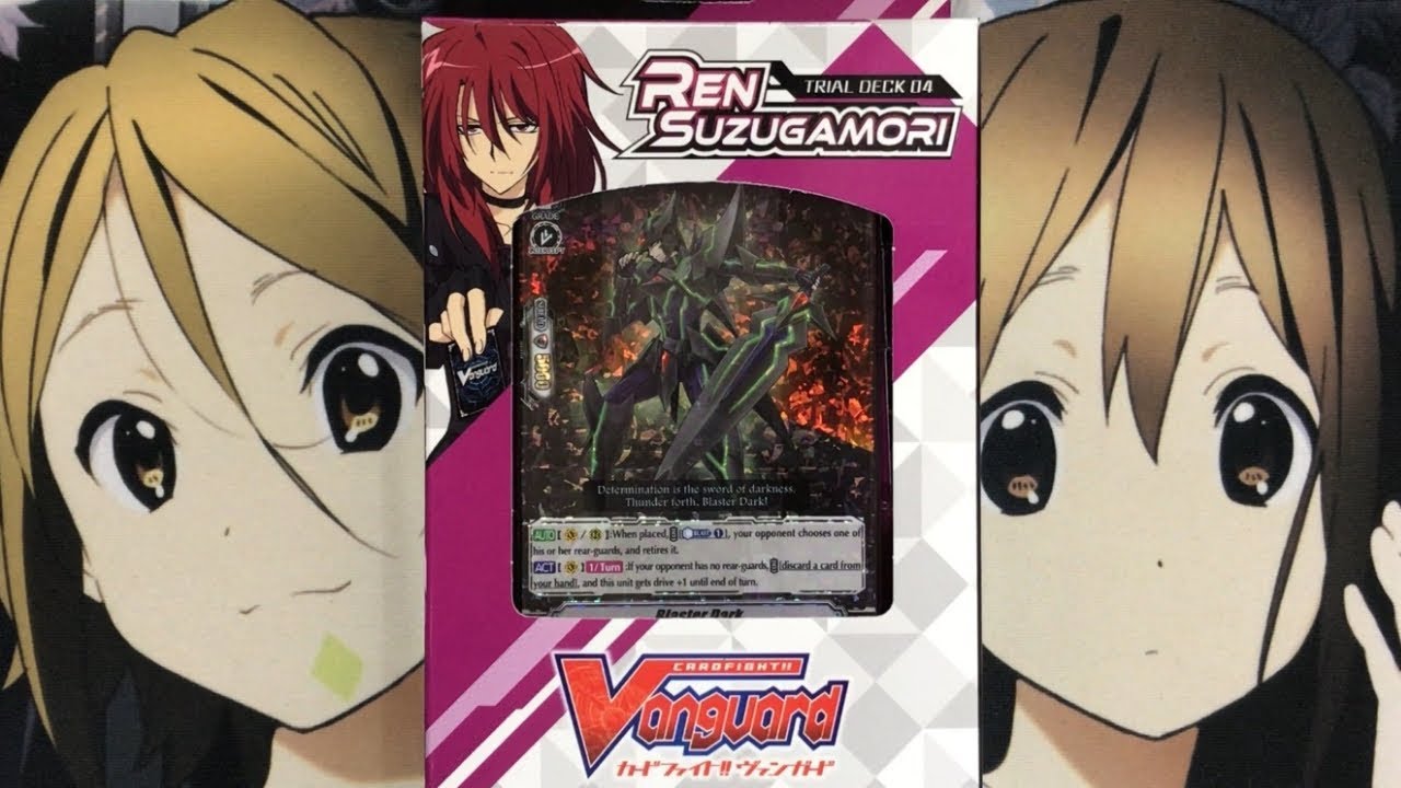 Opening My Cardfight Vanguard Trial Deck 4 Ren Suzugamori