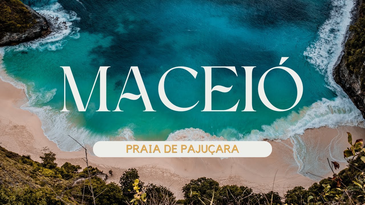 Praia de Pajuçara em Maceió, desde o início. Vem com a gente conhecer 