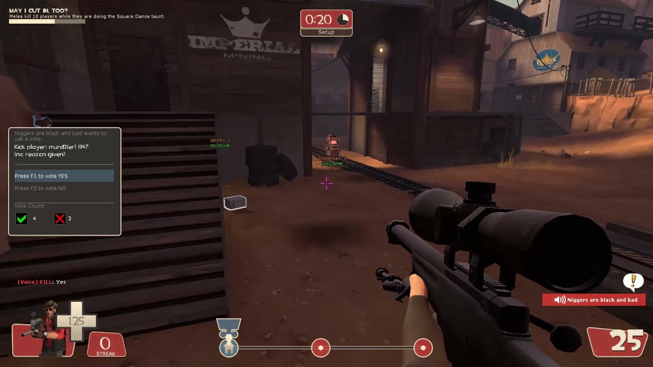 TF2 Lmaobox: Rage votekicker.