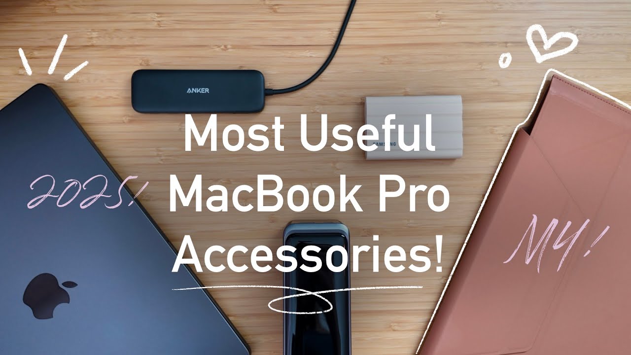 Most Useful MacBook Pro Accessories! | M4 2025!!