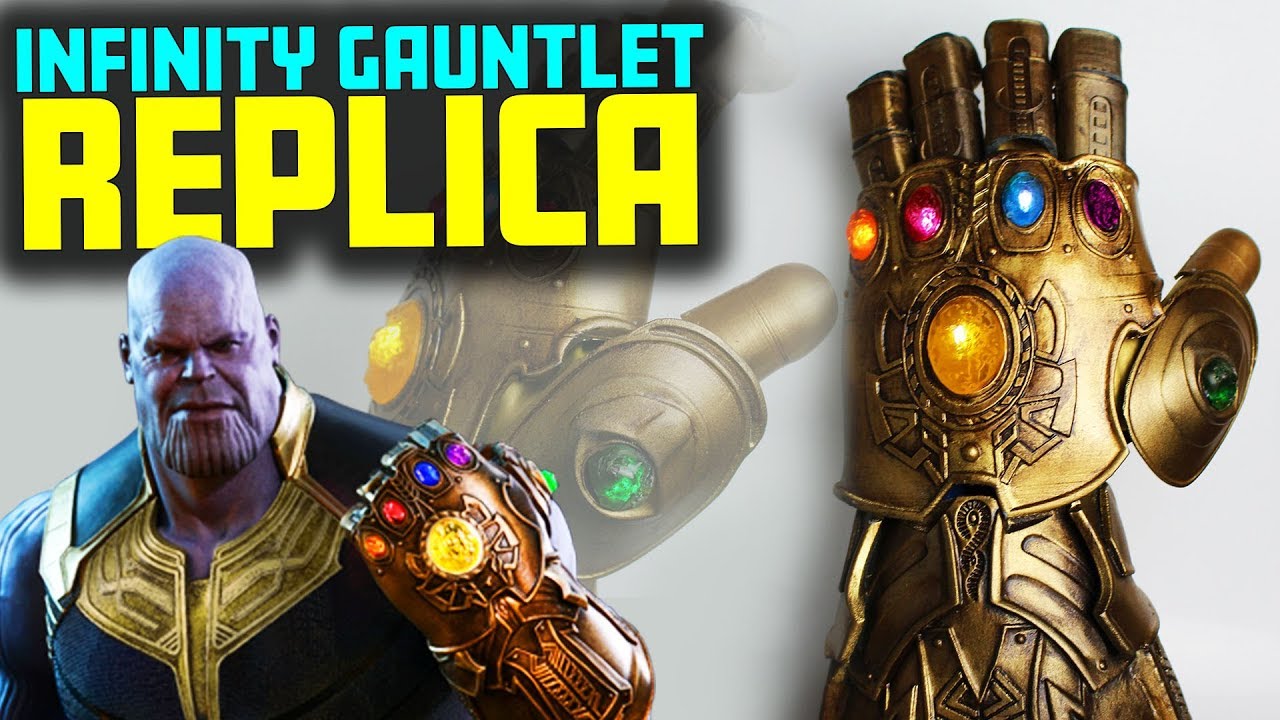 3D Printed INFINITY GAUNTLET REPLICA - Timelapse