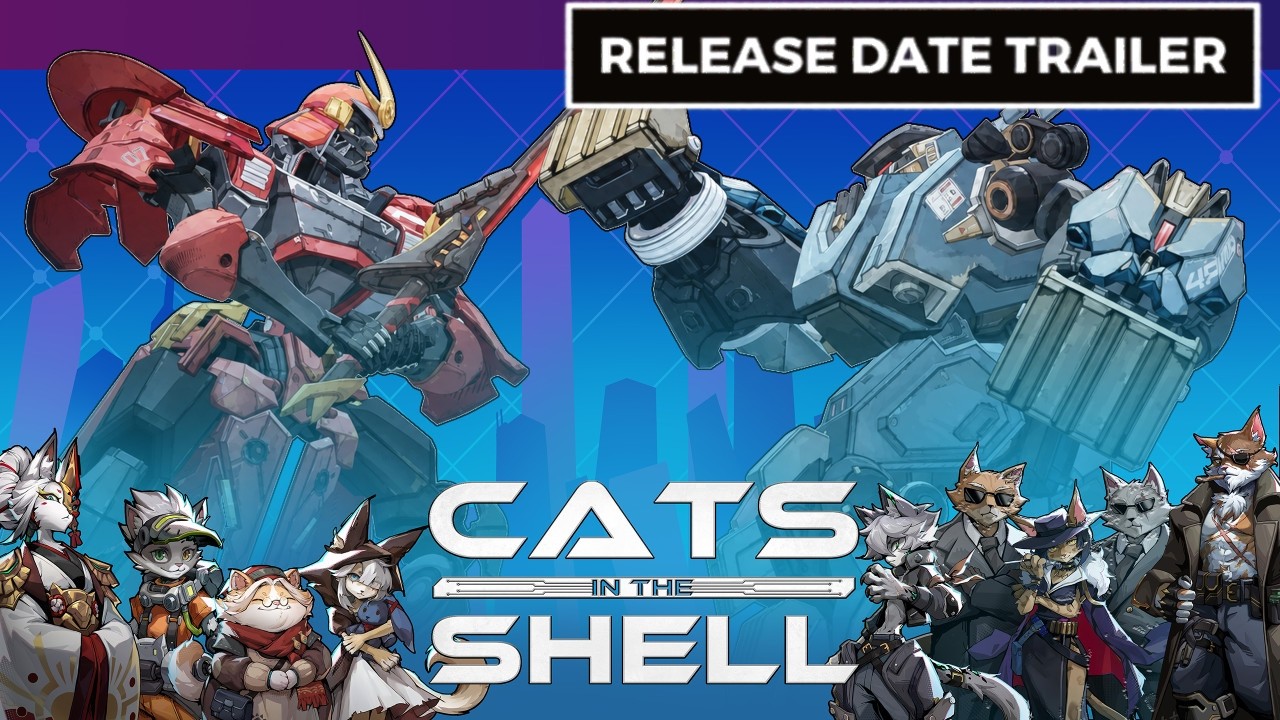Cats In The Shell - Official Early Access Release Date Trailer