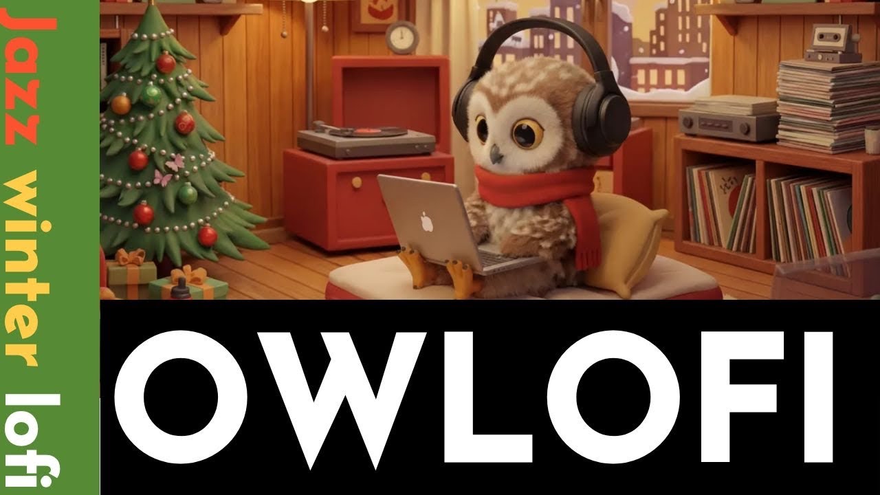 Time moves differently when you're not rushing through it. | Winter Jazz Lofi for Study