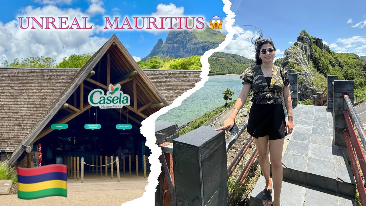 I Visited the Most Beautiful Spots in Mauritius! 🇲🇺 | Maconde Viewpoint & Casela Nature Park🐅