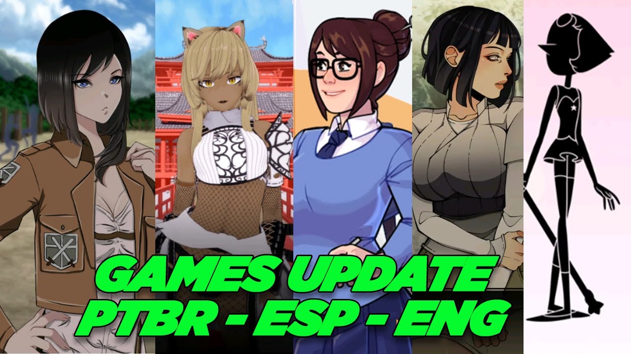 5 GAMES TOP PARA ANDROID ATUALIZADOS - ATTACK ON TITAN, NARUTO, OVERWATCH, STEVE UNIVERSE ...