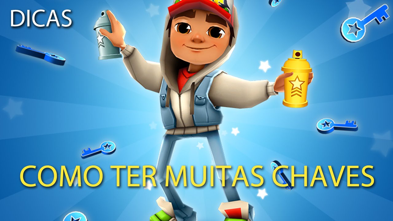 Como ter MUITAS CHAVES no Subway Surfers
