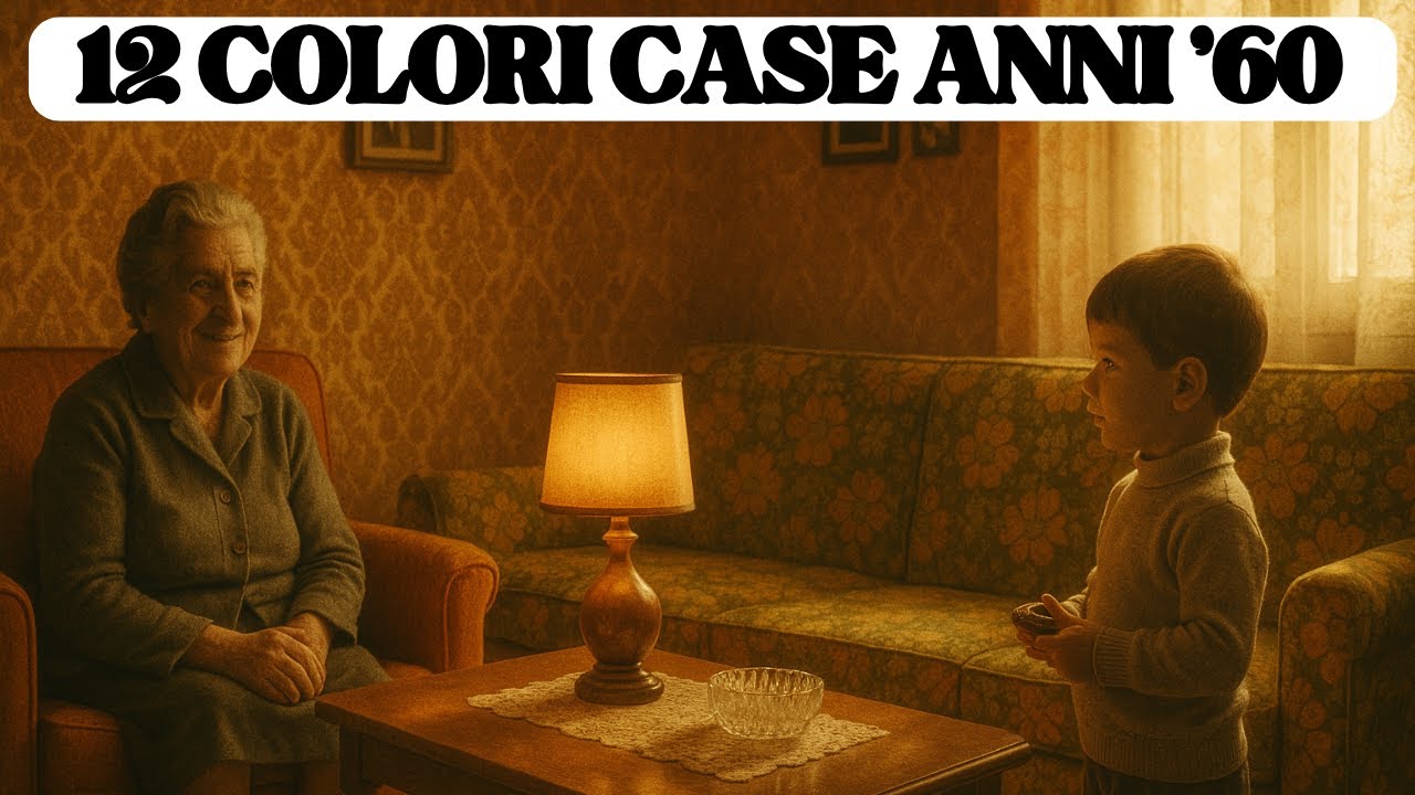 12 Colori delle Case Italiane Anni '60 Oggi Scomparsi