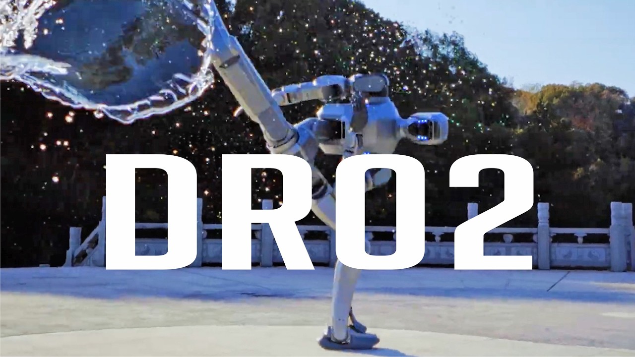 Представляем Deep Robotics DR02: всепогодный человекоподобный робот, устойчивый к пыли, воде и жаре.