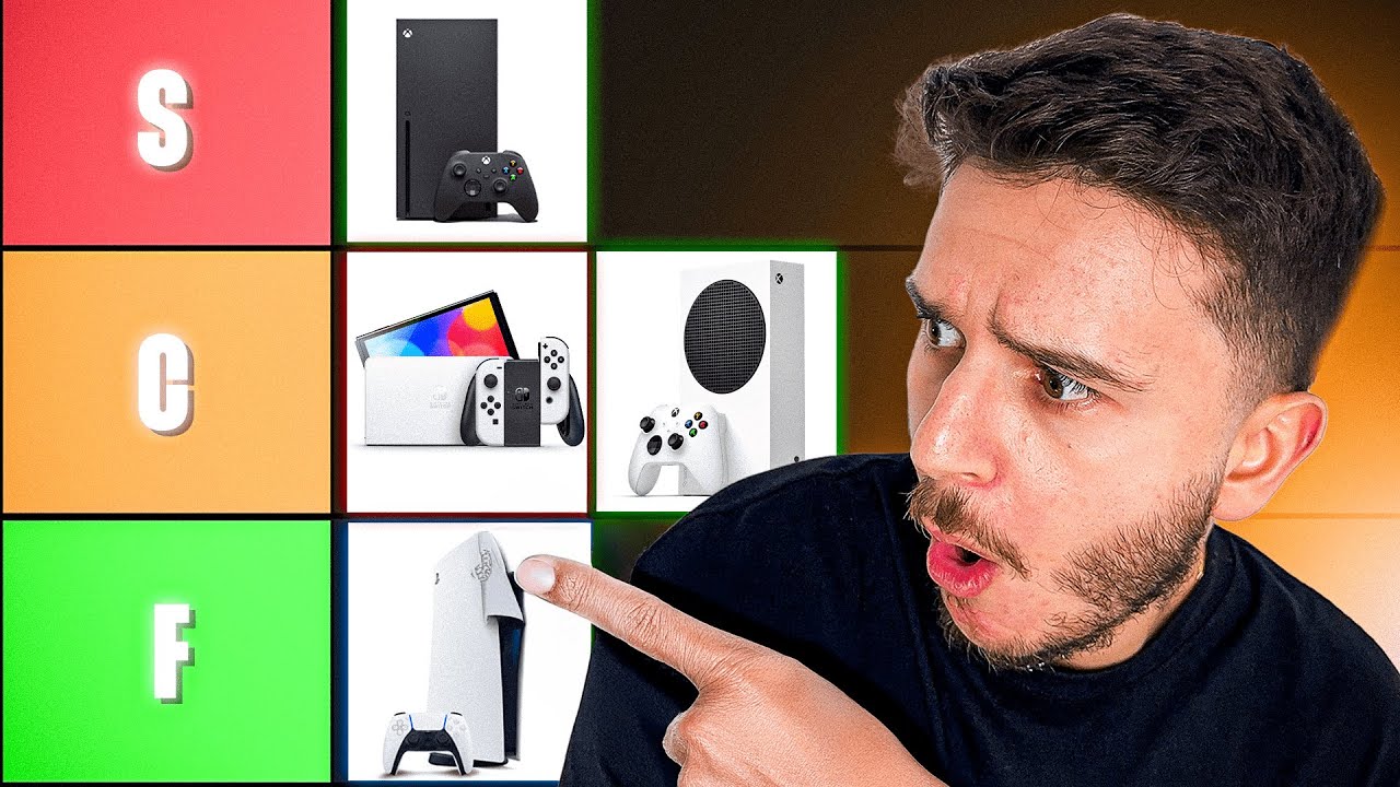 TIER LIST ULTIME des Consoles de Jeux 2025
