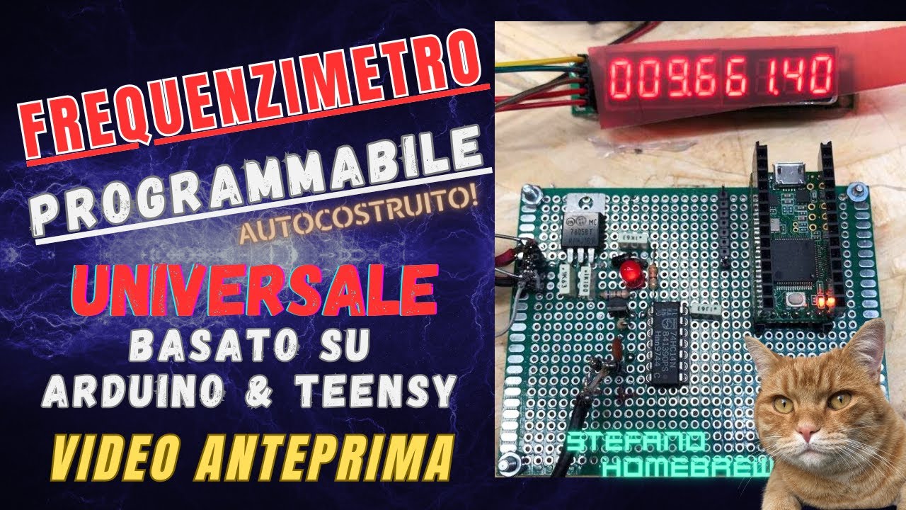 Video 40. Ascoltando le Onde Corte, costruisco un frequenzimetro  per i nostri RX "fatti in casa".